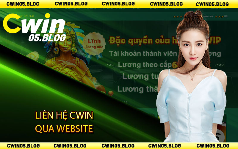 Liên hệ Cwin qua Website