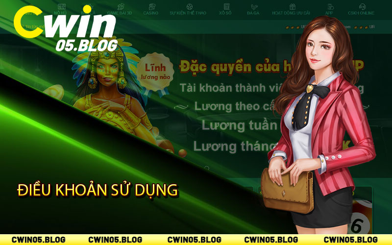 Điều khoản sử dụng của Cwin05